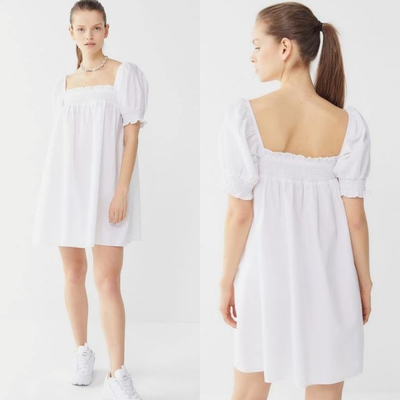 Urban Outfitters Dresses & Skirts - NWT OU Puffy Sleeves Cotton Babydoll Dress